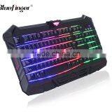 OEM USB wired color pc keyboard with rainbow backlit