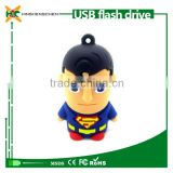 New arrival superman cartoon usb flash drive usb 2.0 driver