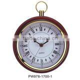 Pearl Wooden Clock PW978 With Weather Station