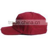Guangzhou Daijun OEM Hot Sale Embroidered Logo 6 Panel Men And Women Baseball Red Washed Cotton Cap Manufacturer thumbnail-3