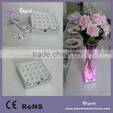 Battery Operated 4 Inch Square LED Centerpiece Light thumbnail-2