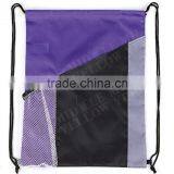 2016 Xiamen Cheap Promotional Drawstring Bags Large Fabric Drawstring Gym Bag thumbnail-1
