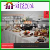 Miracook MA1000 Multipurpose bbq grill cooker for home/family