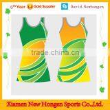 100% Polyster Beautiful Dry Fit Netball Uniform With Full Sublimaiton thumbnail-1