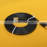 Flat RJ45 cable flat cat5 cat6 cat7 cable Flat Lan Cable colorful