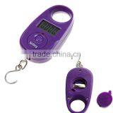 Digital Electronic Portable Backlight Hook Luggage Hanging Mini Pocket LCD Travel Postal Pear-shaped Scale thumbnail-3