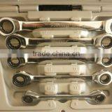 Double Ring Ratchet Wrench