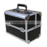 Rofessional Elegant Black Chic Aluminium Beauty Box Cosmetics & Make Up Case thumbnail-1