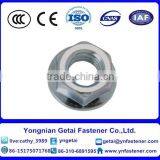M5-M20 Zinc Plated Hex Head Flange Nut High Quality