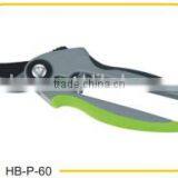 8" Comfortable Rubber Handle Portable Pruning Shears thumbnail-1