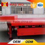 Heavy Duty Tri-axle 60 Ton Low Flatbed Semi Trailer for Sale thumbnail-4