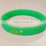 Fitness Silicone Rubber Band Bracelet thumbnail-1