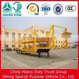 3 Axle car transport semi trailer and truck for 6-10 cars