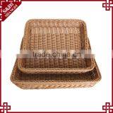 Woven Bread Basket / Plastic Food Basket thumbnail-5