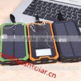 Waterproof Protable Big Capacity Solar Charger Solar Rechargeable Power Bank thumbnail-3
