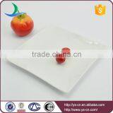 New Product Square Shape White Catering Ceramic Plate thumbnail-3