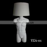 Fiberglass Male Mannequin Lampshade Model Hot Selling Season thumbnail-1