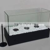 Decorative Square Box Bio Ethanol Glass Fireplace,free Standing Bio Ethanol Fireplace thumbnail-2