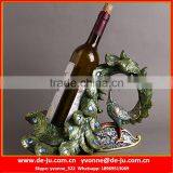 European Peacock Wine Rack Figurine Wedding Favors thumbnail-1