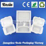Plastic Clear Disposable Hinged Clamshell Catering Food Packaging Containers thumbnail-1