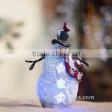 Christmas Snowman Led Lights Figurine Table Decoration thumbnail-3