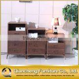 Living Room Furniture Two To Four Wood Cabinet With Drawers thumbnail-1