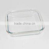 Square High Borosilicate Glass Baking Tray for Microwave thumbnail-4