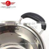 Insulation Handle High Quality Houseware Cheap Stainless Steel Cooking Pot Set/camping Pot thumbnail-5