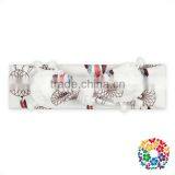 New Pattern Little Baby Pom Pom Hair Warp Boutique Bunny Cat Ear Headband thumbnail-5