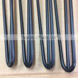 Low Price Factory Diretly Sell Black 28 Inch Iron 3 Rods Metal Hairpin Leg thumbnail-4