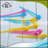 NBRSC Colorful All-Purpose Silicone Multi-use Smart Food Saver Bread Bag Clip Household Snake Ties thumbnail-4