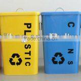 Advertising Metal Trash Can