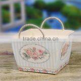 European Style Hot Sale Cheap Price Flower Metal Pot for Home Decor and Decoration thumbnail-2