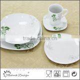 Porcelain Round Ceramic Dinnerware Sets 20pcs/30pcs thumbnail-4