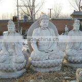 China Supply Fengshui Sculpture Marble Buddha Garden Statue for Outdoor Decoration thumbnail-3