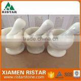 Mini White Marble Stone Mortar and Pestle for Promotion thumbnail-6