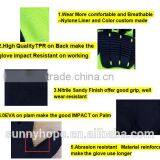 SunnyHope Nitrile Sandy Coated TPR Impact Glove thumbnail-4