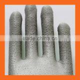 EN 388 4543 Hi VIZ Green UHMWPE Liner PU Coating Cut Resistant Gloves,Cool Breathable Garden Gloves thumbnail-4