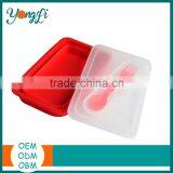 Silicone Collapsible Travel Indian Lunch Box thumbnail-4