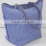 Hot Sale Reversible Tote Bag Online -made From Juco & Cotton Fabric thumbnail-2