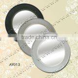 Plastic Round Fancy Handmade Creative New Arrival Framed Mirror