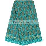 Shanghai African French Lace Fabrics 2017 Bestway Lace for Wedding thumbnail-4