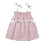 New Arrival Sleeveless Embroider off Shoulder Frocks Little Girl Princess Dresses thumbnail-2
