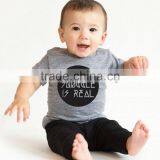 Wholesale Children's Boutique Clothing Fasion Clothes Toddler Short Sleeve Printing Cotton Custom Summer Baby T-shirt thumbnail-1