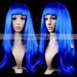 Cheap Women Cosplay Multi-color Long Straight Synthetic Wig Halloween Party Wig thumbnail-6