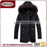 Fur Hood Business Leisure Down Jacket for Winter Men
