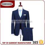 Custom Made Latest Design Basic Standard 2 Button 3 Piece Coat Pant Men Suit thumbnail-1