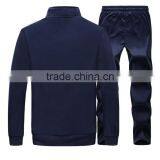 High Quality Mens Gym Fitness Fleece Jogging Suits Jogging Sports Custom Tracksuit thumbnail-4