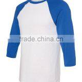 Custom 100% Cotton Baseball Tee Shirts thumbnail-5