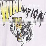 2017 High Quality Fashion Mens Embroidered Palm Tree Tee OEM Service 100% Cotton Machine Wash Cold Wholesale Custom thumbnail-2